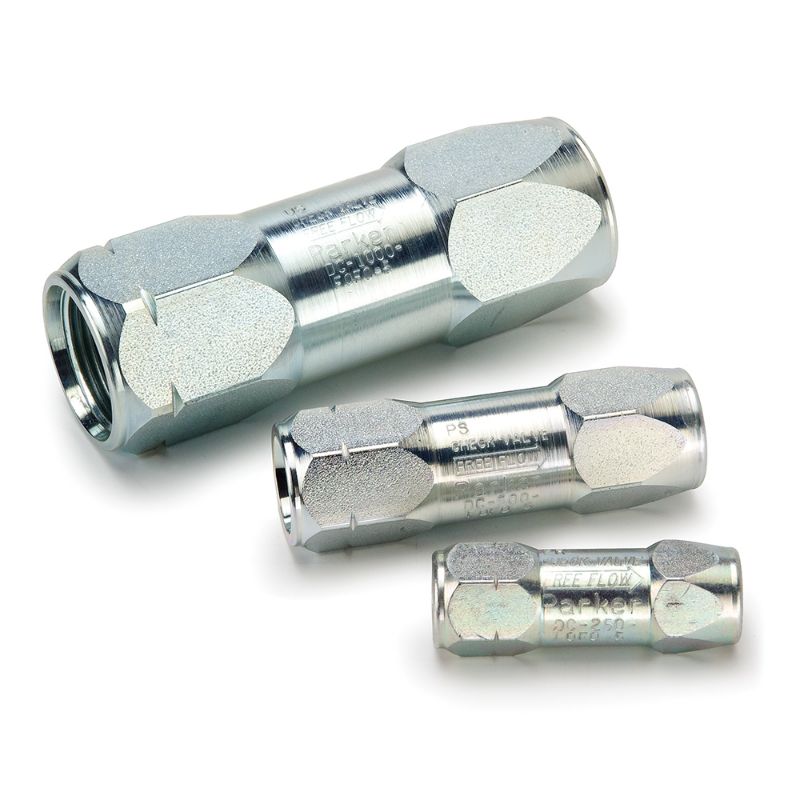 Picture of Parker DC-1000-FOFO-5 - Hard Seat,Hydraulic In Line Check Valves - DC Series