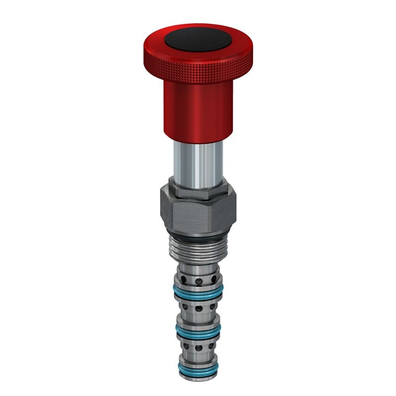 Picture of Parker DMH085C2 - 3 Position, 4 Way Pull/Push to Shift Spool Type Manual Valve