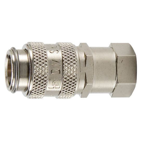 Picture of Parker DM-121-4FP - Miniature Size, Double Shut-off, Push to Connect Quick Couplings - DM Series