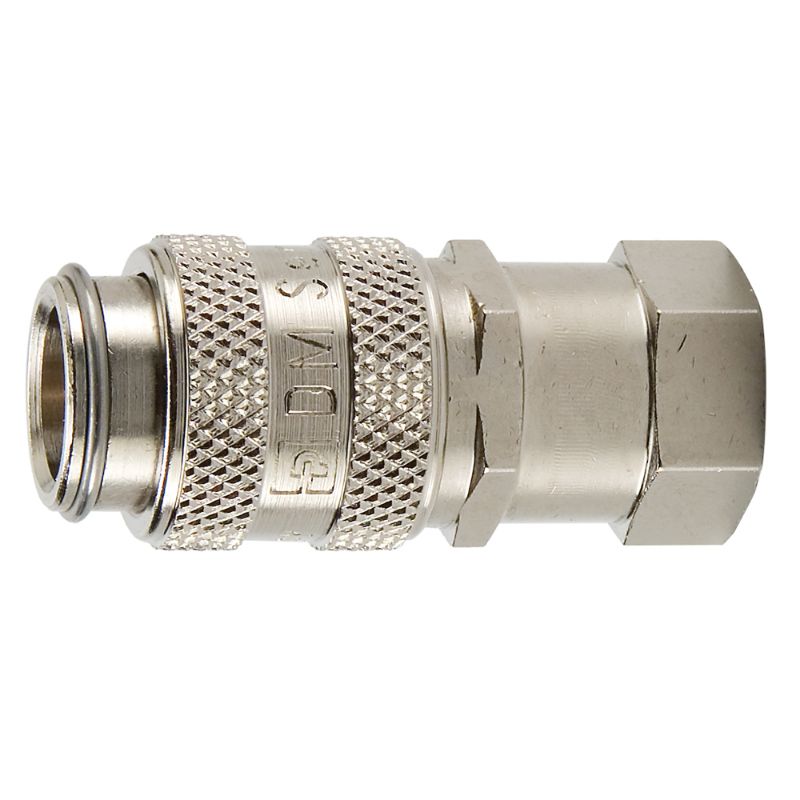Picture of Parker DM-121-2FP - Miniature Size, Double Shut-off, Push to Connect Quick Couplings - DM Series