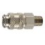 Picture of Parker DM-121-4MP - Miniature Size, Double Shut-off, Push to Connect Quick Couplings - DM Series