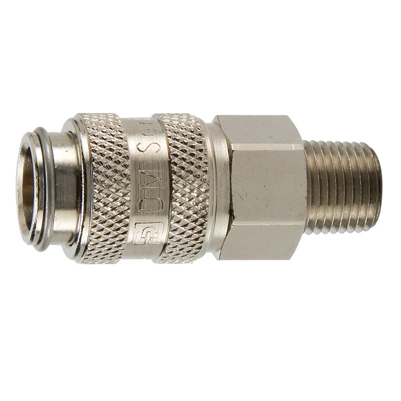 Picture of Parker DM-121-2MP - Miniature Size, Double Shut-off, Push to Connect Quick Couplings - DM Series