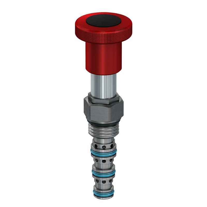 Picture of Parker DMH085C1 - 3 Position, 4 Way Pull/Push to Shift Spool Type Manual Valve