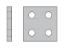 Picture of Parker DPDC4X - Metric Heavy Series DPDC Double Top Plate