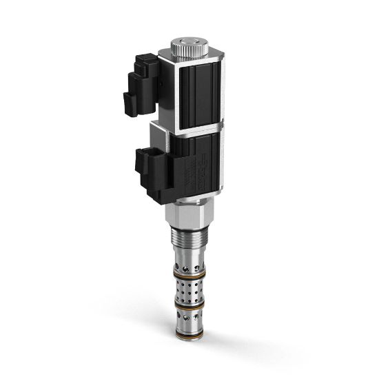 Picture of Parker DSH12554DNV - 4 Way 3 Position Spool Type Solenoid Valve