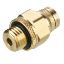 Picture of Parker F8UPMTB8-M16 - Brass Prestomatic Push to Connect DOT Fittings