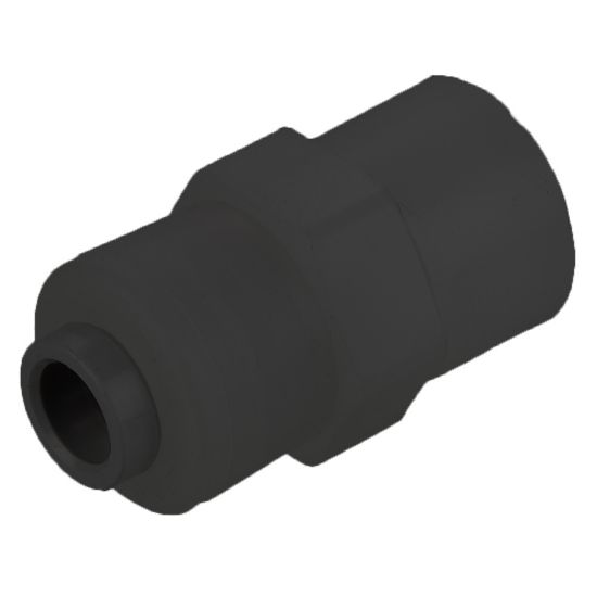 Picture of Parker FB6FA7-HBLK - Push-to-Connect all plastic FDA compliant fitting, Parker TrueSeal