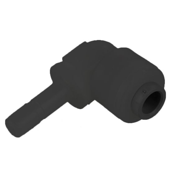 Picture of Parker FB6TEU6-HBLK - Push-to-Connect all plastic FDA compliant fitting, Parker TrueSeal