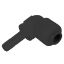 Picture of Parker FB6TEU6-HBLK - Push-to-Connect all plastic FDA compliant fitting, Parker TrueSeal