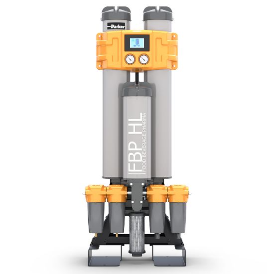 Picture of Parker FBPHL060-40G16AE - FBP HL Medium Flow  Heatless Compressed Air Dryer System