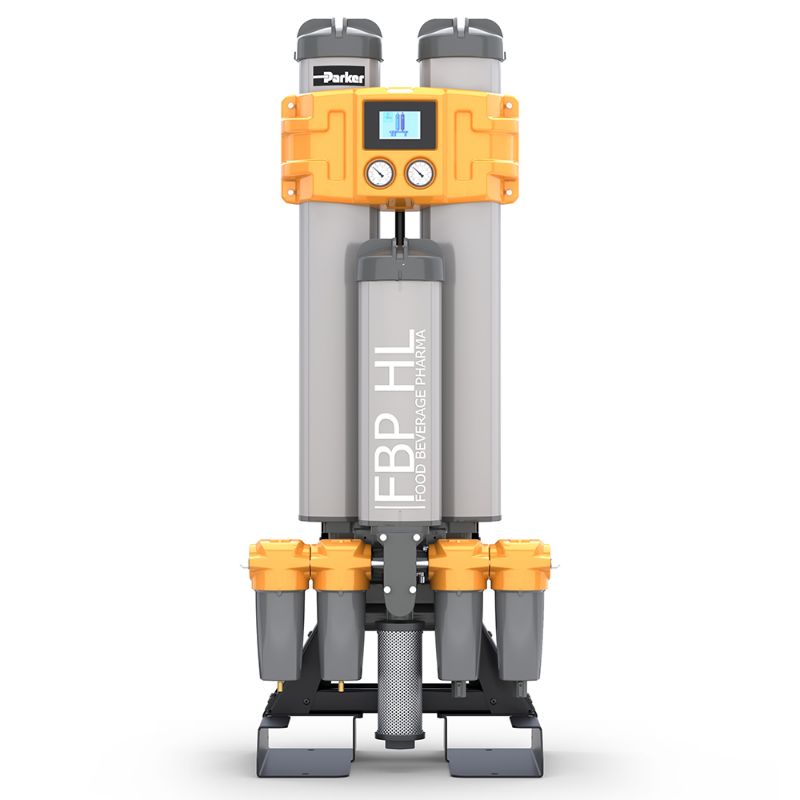 Picture of Parker FBPHL060-40G16AE - FBP HL Medium Flow  Heatless Compressed Air Dryer System