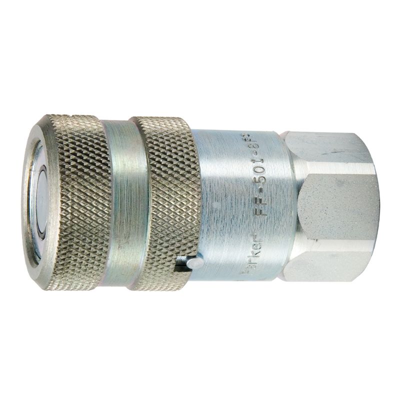 Picture of Parker FF-751-12FP - Flat Face, HTMA, Hydraulic Quick Couplings - FF and FC Series