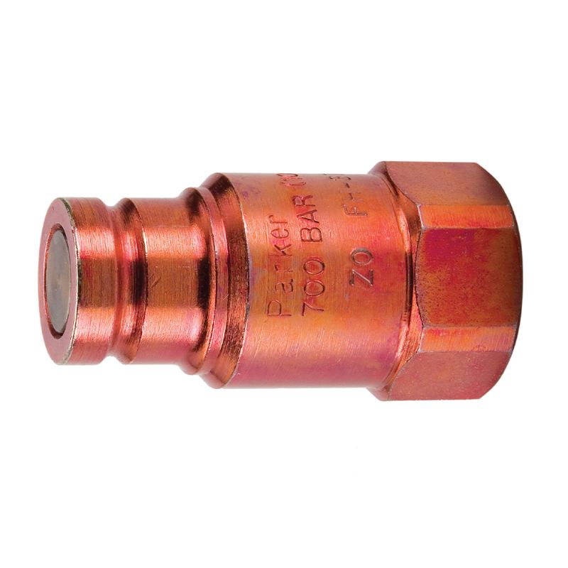 Picture of Parker FH-372-6FP - High Pressure, HTMA, Non-Spill, Flat Face Quick Couplings with Sleeve Lock - FH Series