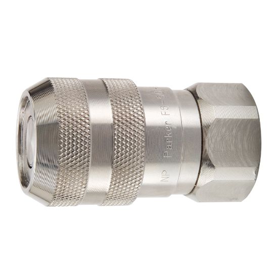 Picture of Parker FS-251-4FB - Flat Face, Chemical Compatible Quick Couplings - FS Series