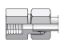 Picture of Parker GAI15LMCF - EO/EO-2 Straight, Female Connector - GAI-M