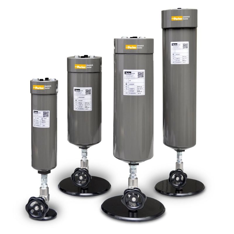 Picture of Parker GH5/350ZP - GH Series High Pressure Compressed Air Filter (for pressures up to 350 bar g)
