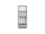 Picture of Parker GM12L71X - EO/EO-2 Bulkhead Locknut - GM