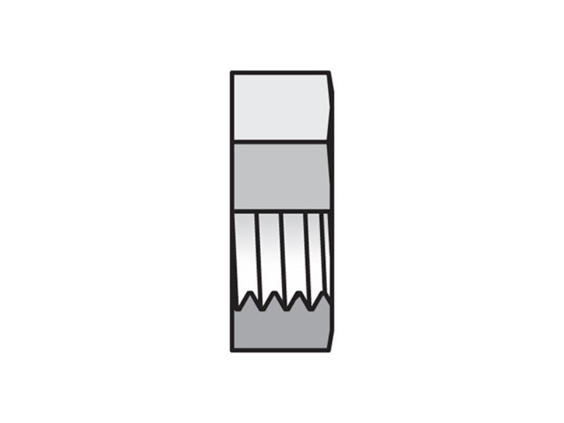 Picture of Parker GM12L71X - EO/EO-2 Bulkhead Locknut - GM