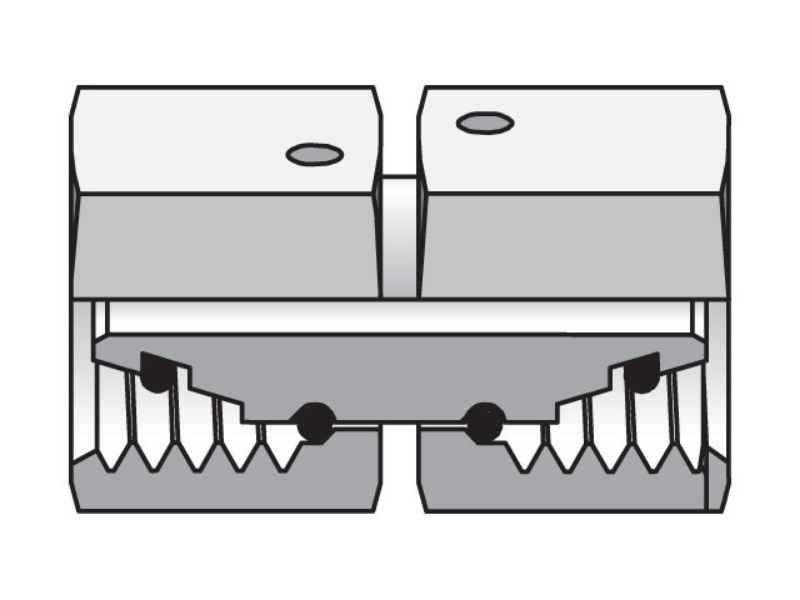 Picture of Parker GZ08L71 - EO/EO-2 Straight Swivel, Swivel Union - GZ