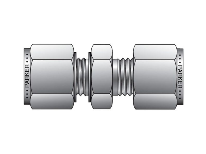 Picture of Parker HBZ 18-3/4-B - CPI Metric Tube Converssion Union - HBZ