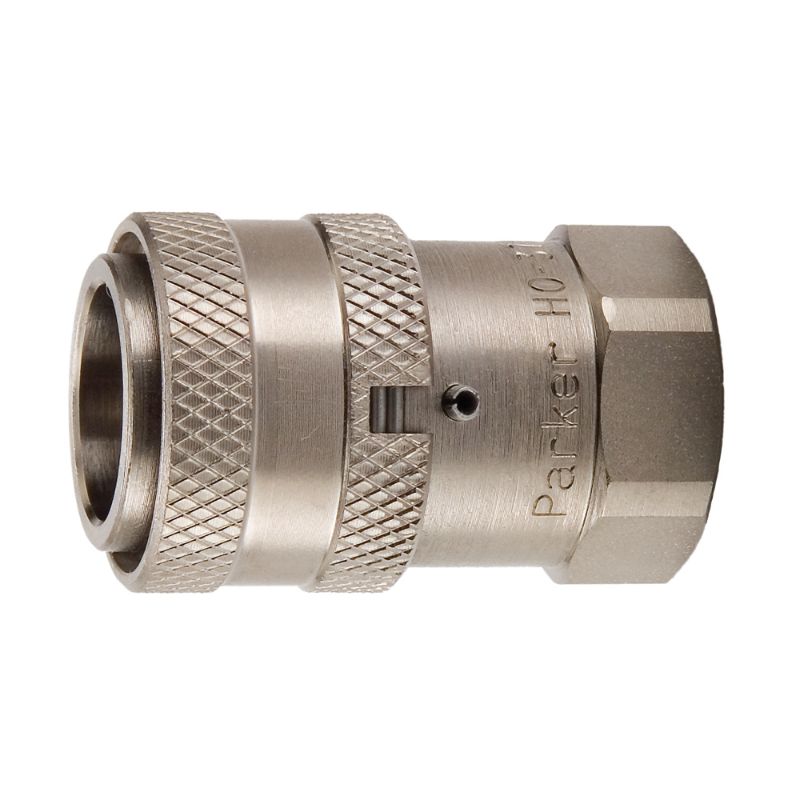 Picture of Parker HO-251-4FP - High Pressure, High Flow, Steel Quick Couplings with Sleeve Lock  - HO Series