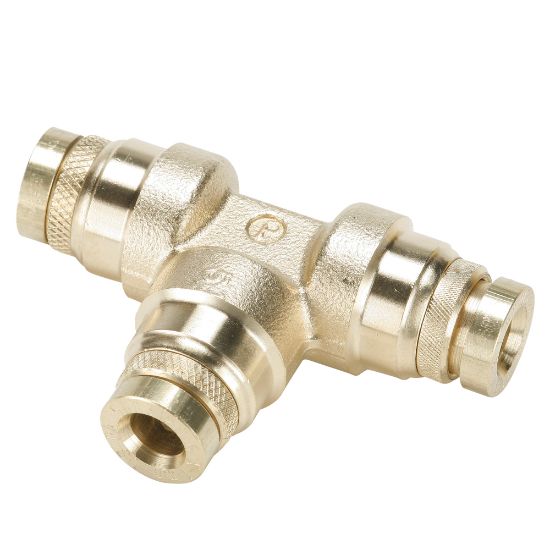 Picture of Parker JPMTB12 - Brass Prestomatic Push to Connect DOT Fittings