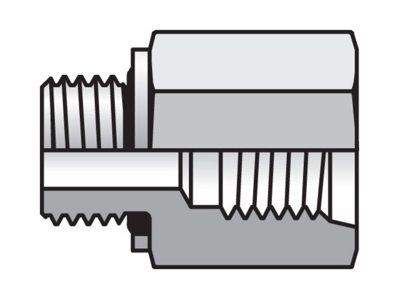 Picture of Parker M22-10F8OHG5S - Reducer, Expander, Conversion F8OHG5