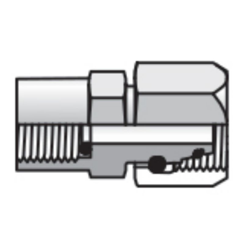 Picture of Parker MAVE06SRCF - In-Line Diagnostic Fittings and Adapters
