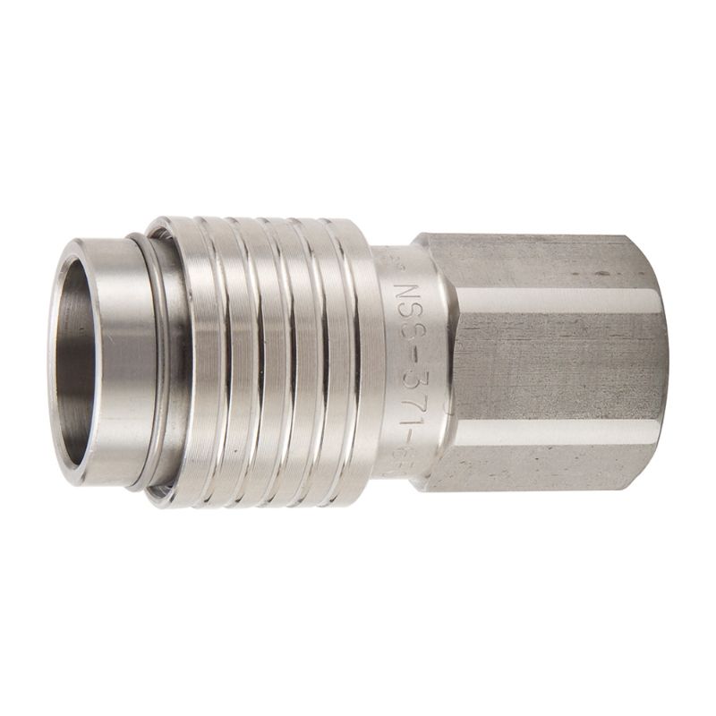 Picture of Parker NSS-371-8FO - High Flow, Liquid Cooling, Flat Face Hydraulic Quick Connect Couplings  - NSS Series
