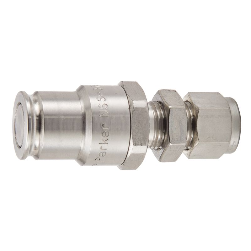 Picture of Parker NSS-372-6BMA - High Flow, Liquid Cooling, Flat Face Hydraulic Quick Connect Couplings  - NSS Series