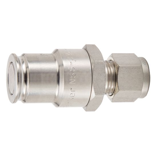 Picture of Parker NSS-372-6MA - High Flow, Liquid Cooling, Flat Face Hydraulic Quick Connect Couplings  - NSS Series