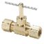 Picture of Parker NV105CA-4 - Brass Needle Valve, Low Pressure  - NV Series