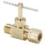 Picture of Parker NV106CA-4-4 - Brass Needle Valve, Low Pressure  - NV Series