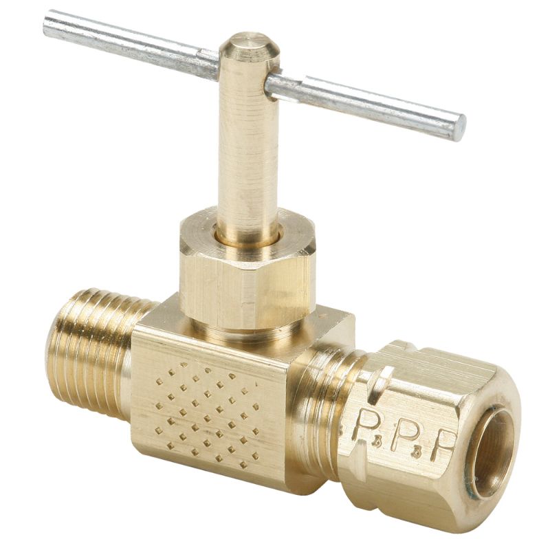 Picture of Parker NV106CA-4-4 - Brass Needle Valve, Low Pressure  - NV Series