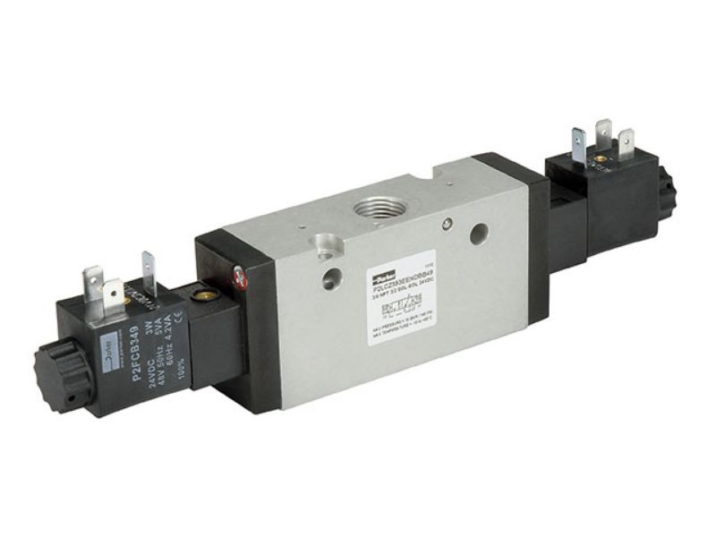 Picture of Parker P2LCZ393EENDBB49 - Viking Lite Series Double Solenoid 3-way 2-position Valve
