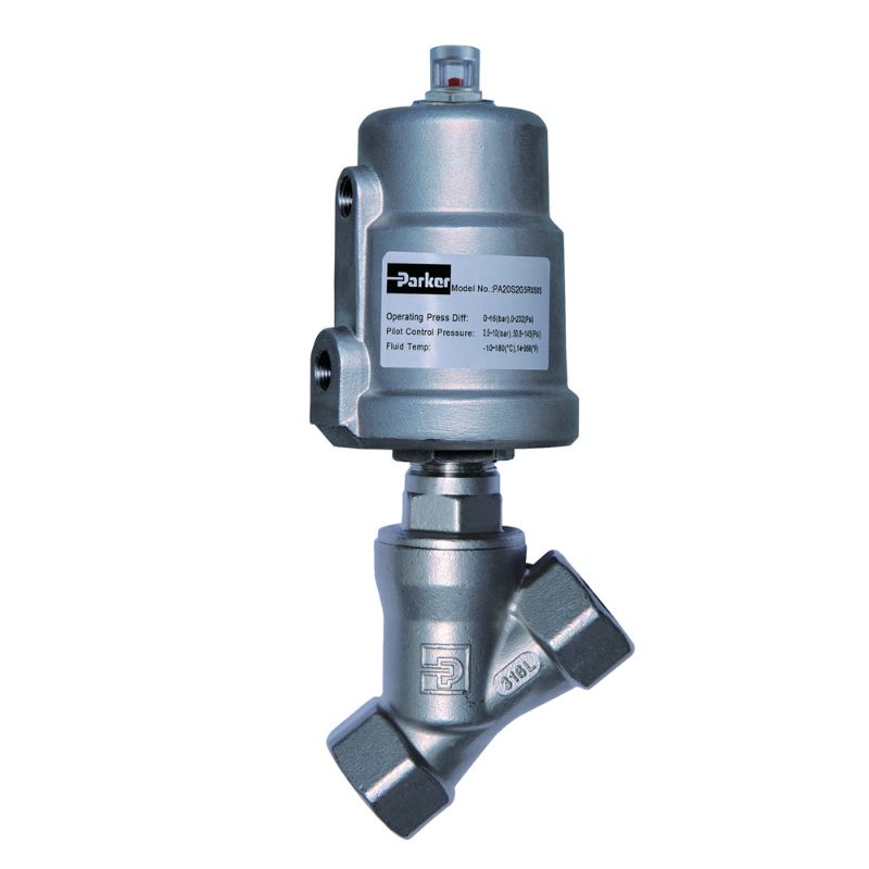 Picture of Parker PA10SAN3R050S - PA Series Angle Seat Valves