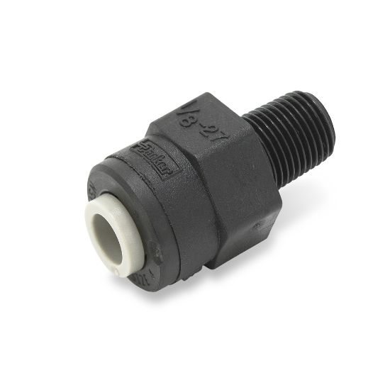 Picture of Parker PPB8MC8-MG - Push-to-Connect all plastic FDA compliant fitting, Parker TrueSeal