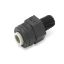 Picture of Parker PPB8MC8-MG - Push-to-Connect all plastic FDA compliant fitting, Parker TrueSeal