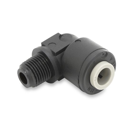 Picture of Parker PPB4ME4-MG - Push-to-Connect all plastic FDA compliant fitting, Parker TrueSeal