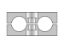 Picture of Parker RBP214X - Metric Standard Twin Series RBP Clamp Halves