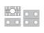 Picture of Parker RCP225X - Metric Heavy Series RCP Clamp Halves