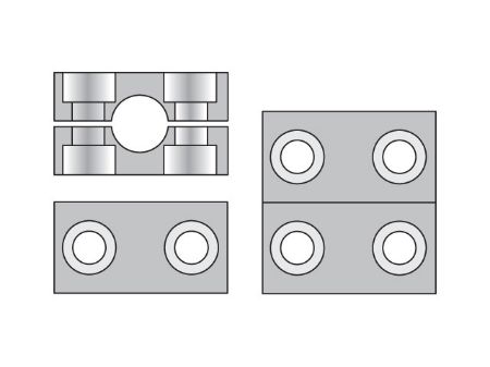 Picture for category Metric Heavy Series RCP Clamp Halves