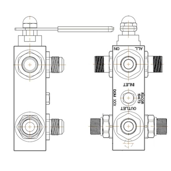 Picture of Parker RK 19473 - Replacement Parts and Kits  – Racor Turbine Series