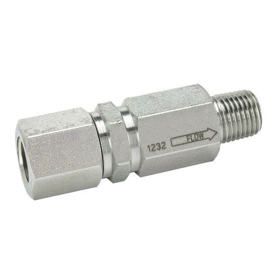 Picture of Parker S6C4F-F5 - Soft Seat, In Line Hydraulic Check Valves - S6C and 3C Series