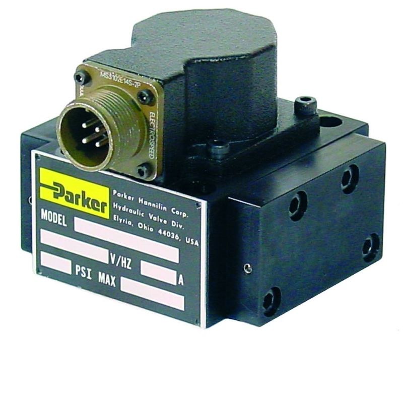 Picture of Parker SE20HAAHPVA10 - Two-stage, 4 way, Flapper and Nozzle Servovalve - SE20 Series