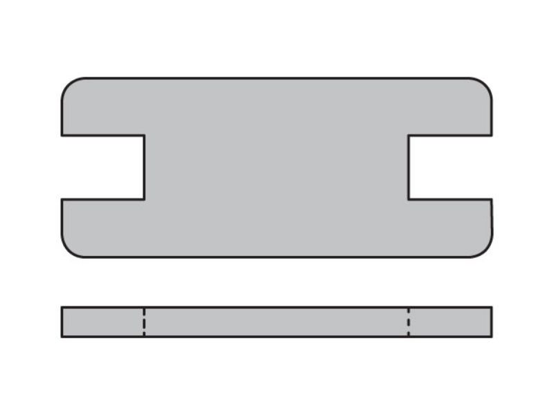 Picture of Parker SPC2X - Metric Heavy Series SPC Locking Plate