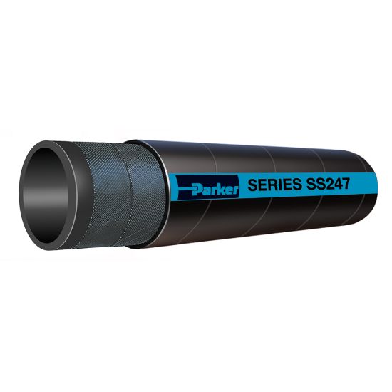 Picture of Parker SS247-4000 - WILDCATTER® Heavy Duty Dry Cement Material Handling Hose, Series SS247