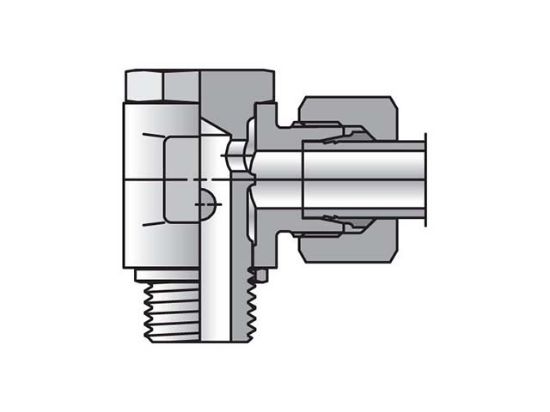 Picture of Parker SWVE06SRCF - EO/EO-2 90° Elbow, Banjo - SWVE-R