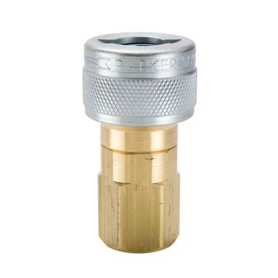 Picture of Parker TL-501-8FP - Twist Lock Schrader Interchange, Quick Connect Air Couplings  - TL Series