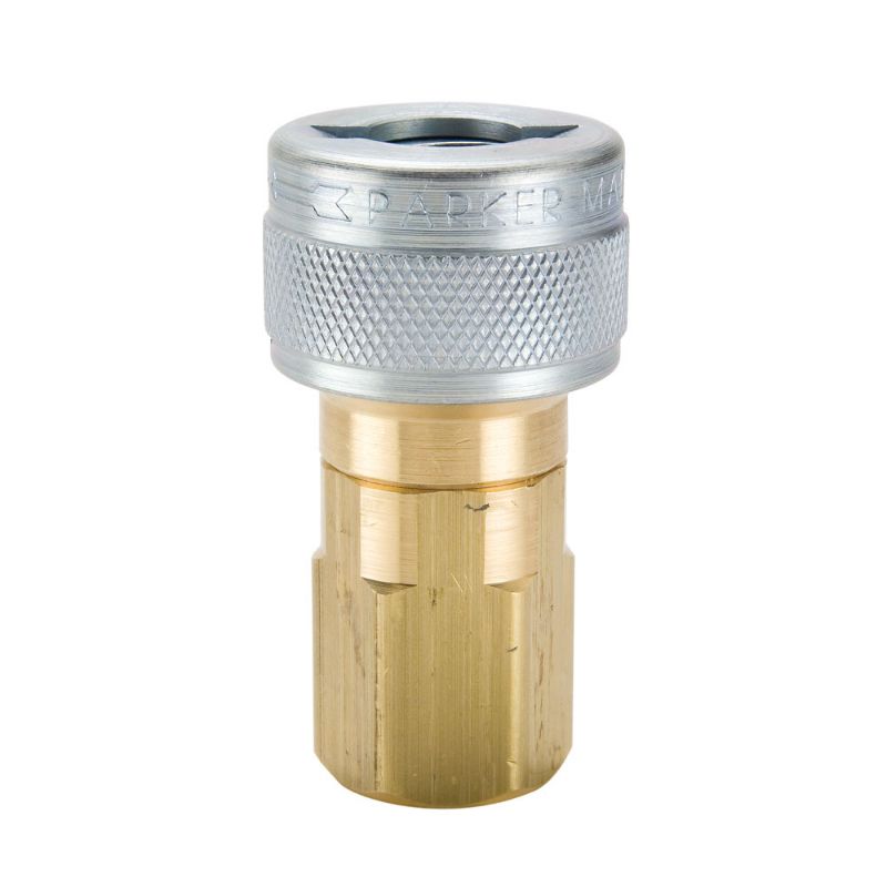 Picture of Parker TL-501-6FP - Twist Lock Schrader Interchange, Quick Connect Air Couplings  - TL Series